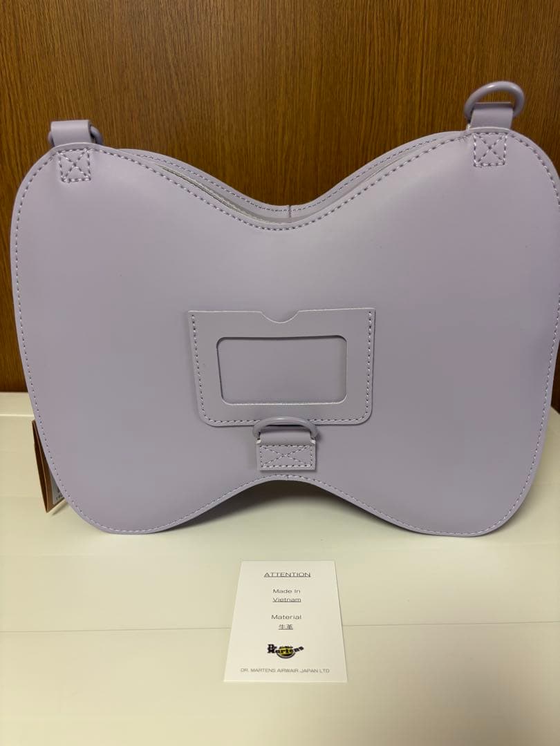 ドクターマーチン　ボウバッグ　ラベンダー