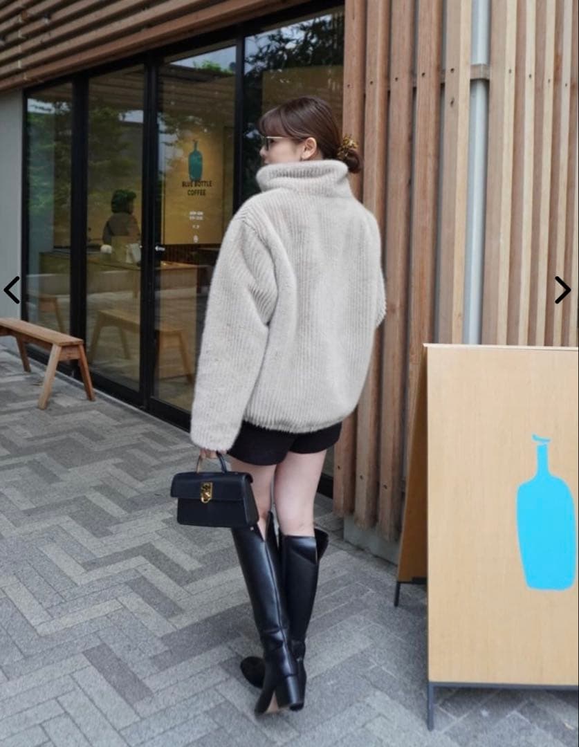 ヘアアクセサリー herlipto Back Slit Long Boots black 38