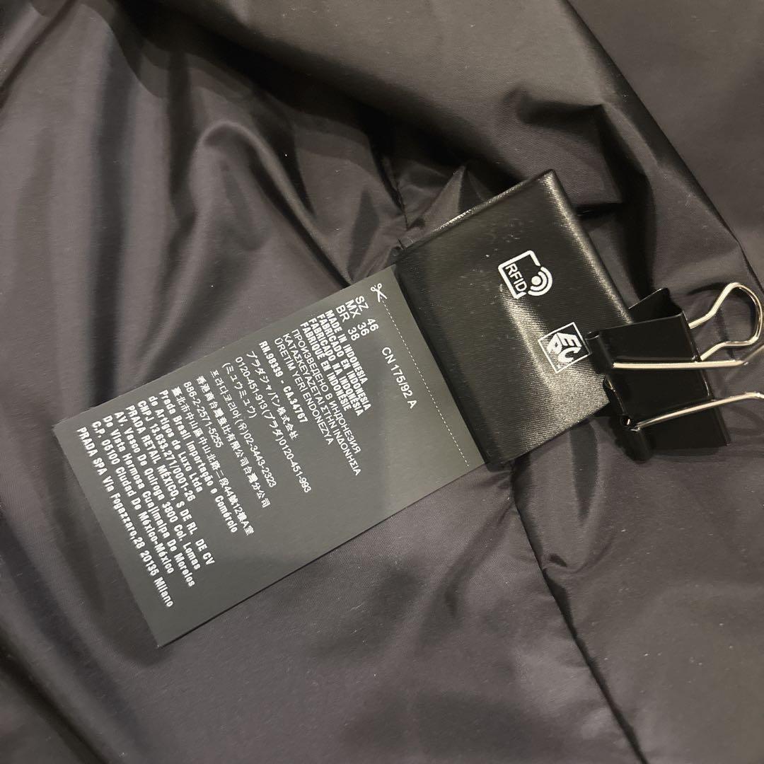 美品　PRADA プラダ　ナイロン　ジャケット　三角ロゴプレート