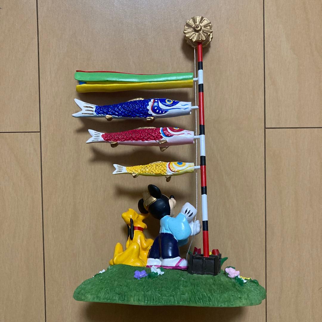 【即購入ok!!】レア ディズニー ミッキー ジオラマ 五月人形 フィギュア