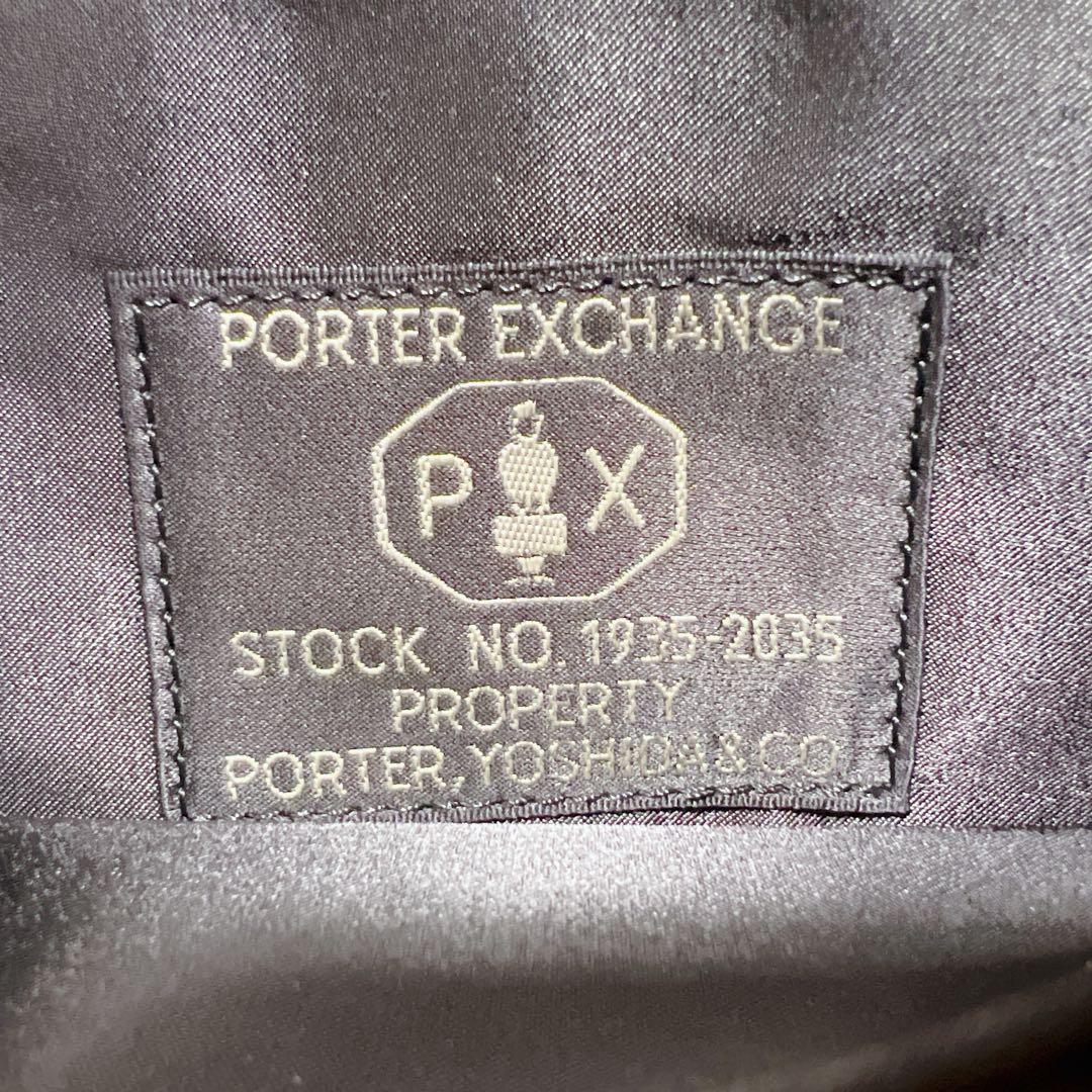 美品PORTER / PX TANKER SLING PURSE (L)ブラック
