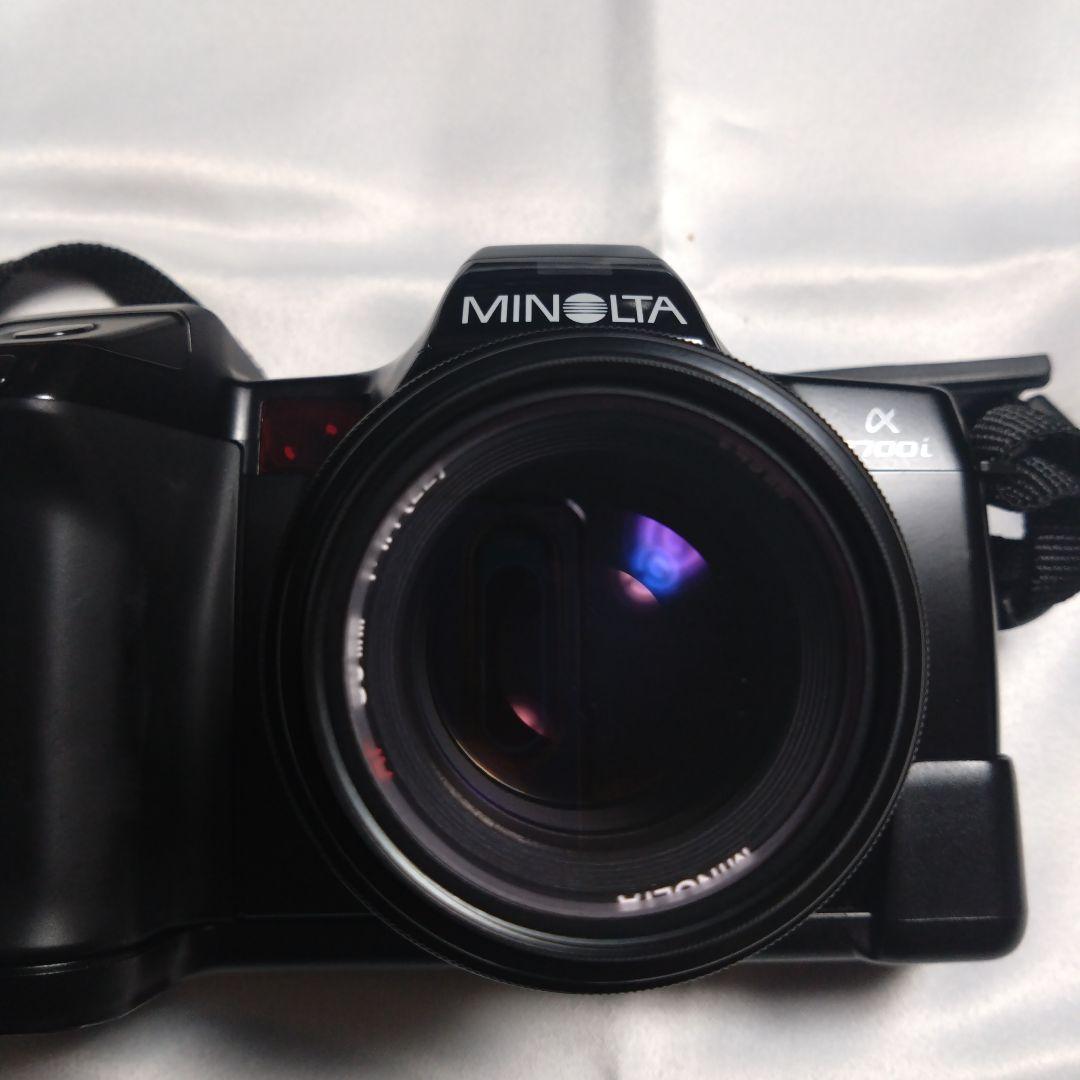 美品MINOLTA α 7700I フィルムカメラ.新品リチウム電池付き