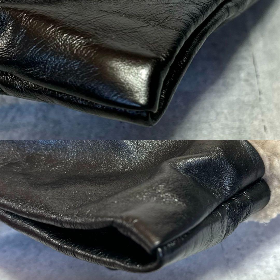 専用品JIMMY CHOO ANA HOBO/L シアリング ハンドバッグ