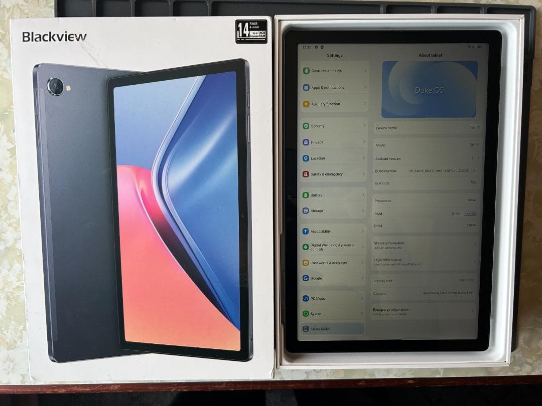 Blackview Tab15 Android12 10.5インチ