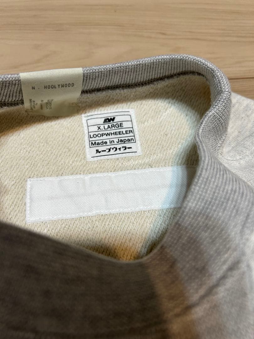 N.HOOLYWOOD LOOPWHEELER スウェット XL USMA