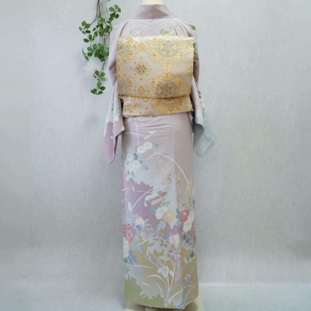 訪問着フルセット　285▪︎ 正絹　卒業式　入学式　お宮参り　七五三　披露宴