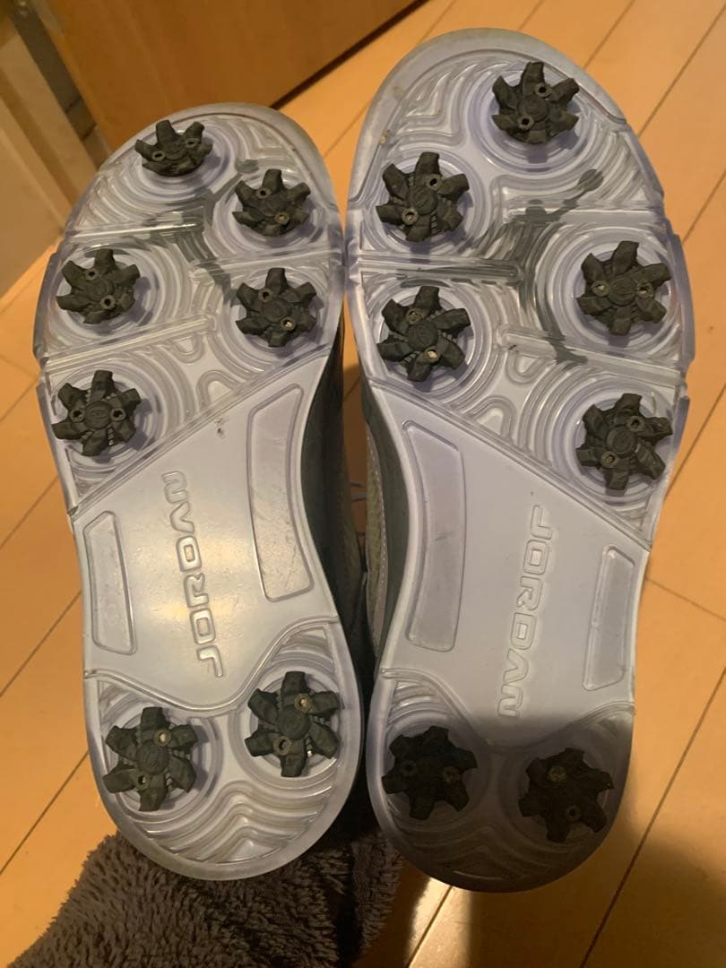 Jordan5 グレー　ゴルフシューズ