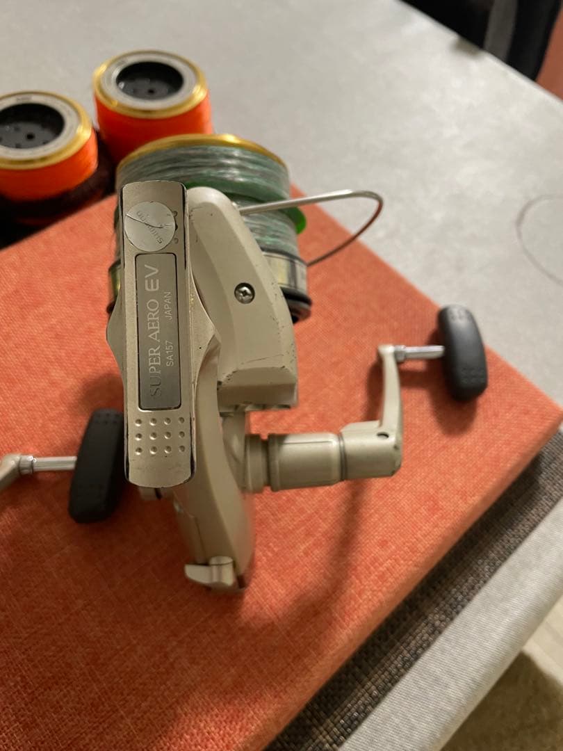 まだまだ現役　シマノ　初代スーパーエアロEV と替えスプール