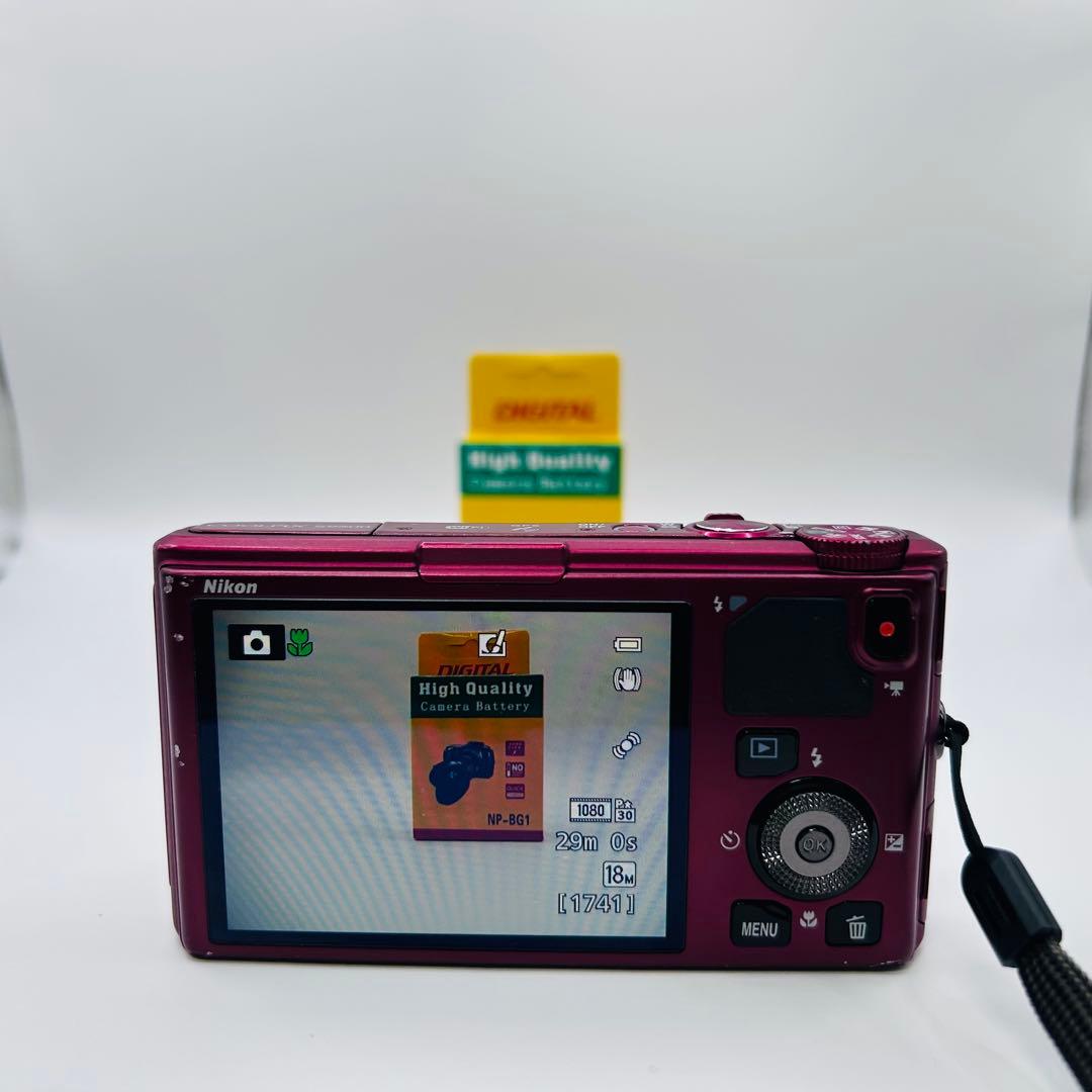 【希少】 ニコン Nikon クールピクス COOLPIX S9500 レッド