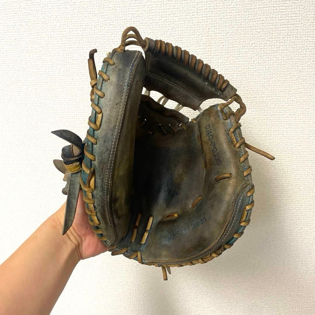 500 デサント 型抜群 硬式 キャッチャーミット トレーニングミット