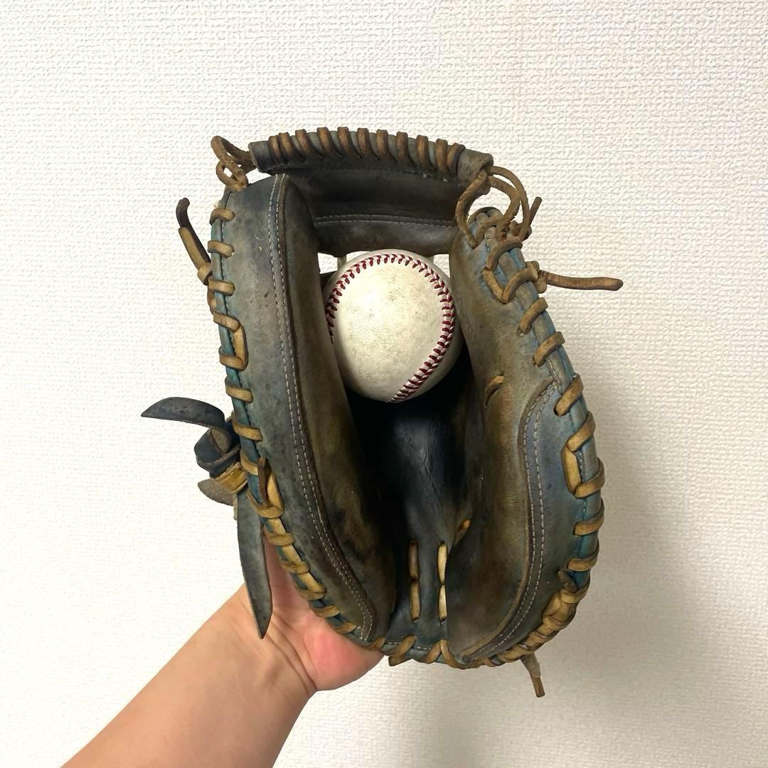 500 デサント 型抜群 硬式 キャッチャーミット トレーニングミット