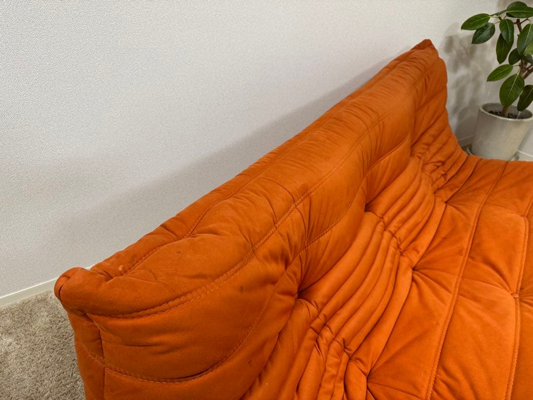 ligne roset リーンロゼ トーゴ TOGO ３人掛けソファ ロゼトーゴ