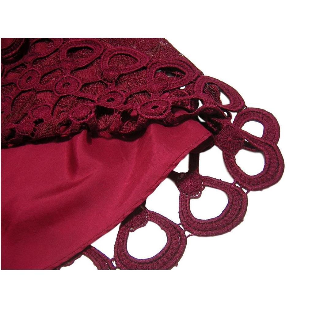 win　VIVIENNE TAM ヴィヴィアンタム レースレイヤードドレス