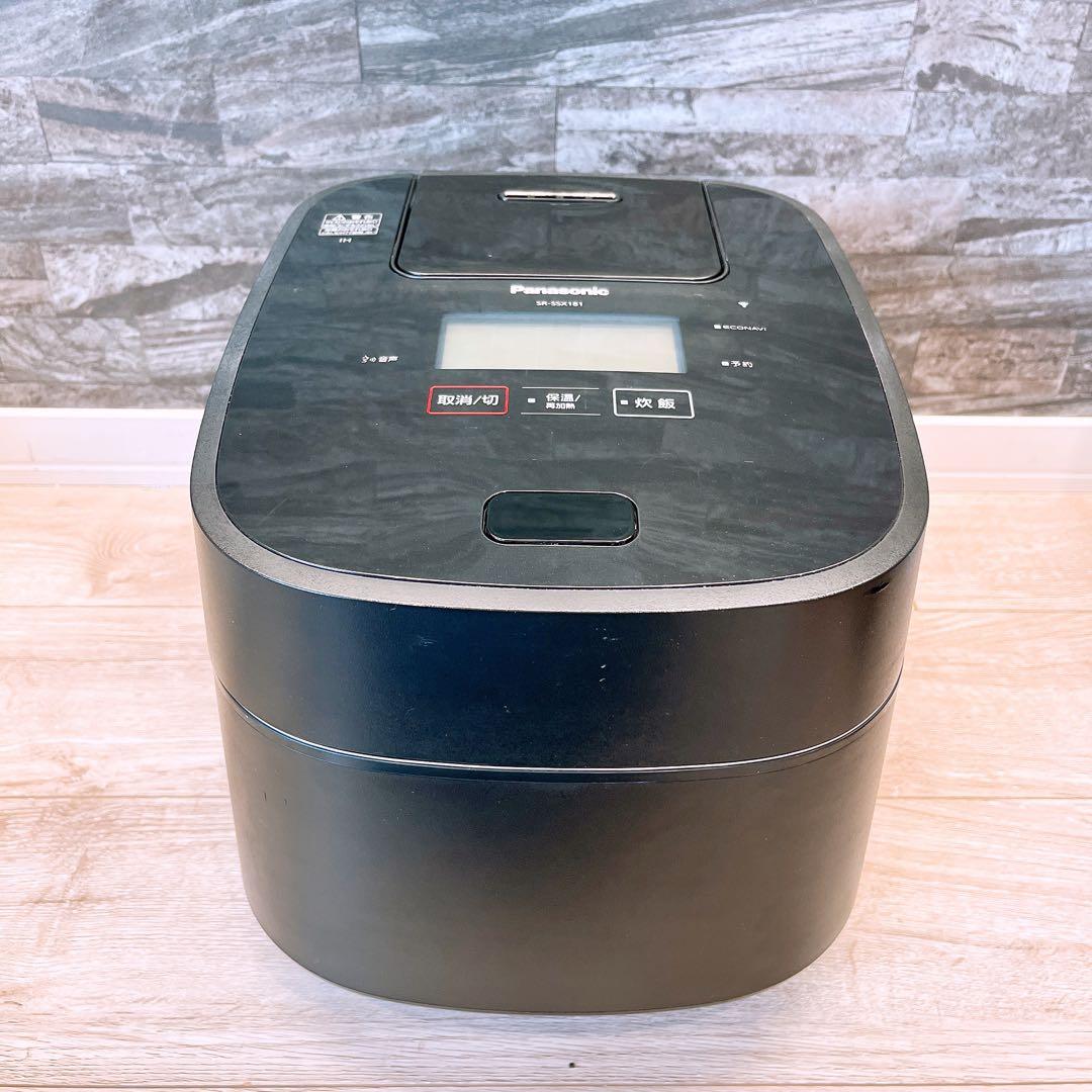 Panasonic スチーム&可変圧力IHジャー炊飯器 SR-SSX181