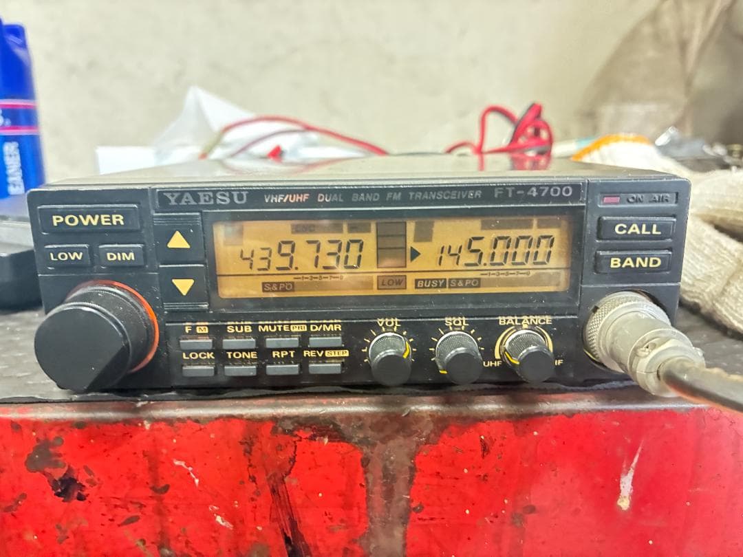 YAESU FT-4700 デュアルバンドトランシーバー