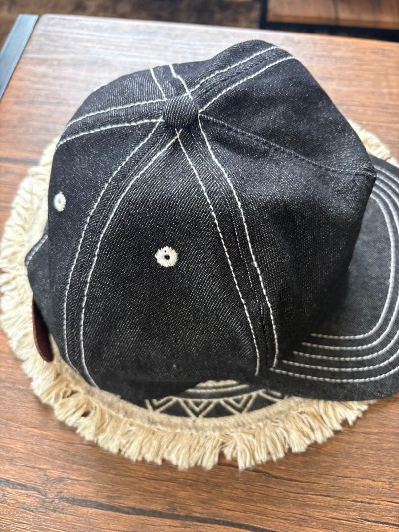 CHALLENGER デニムキャップ ブラック チャレンジャー