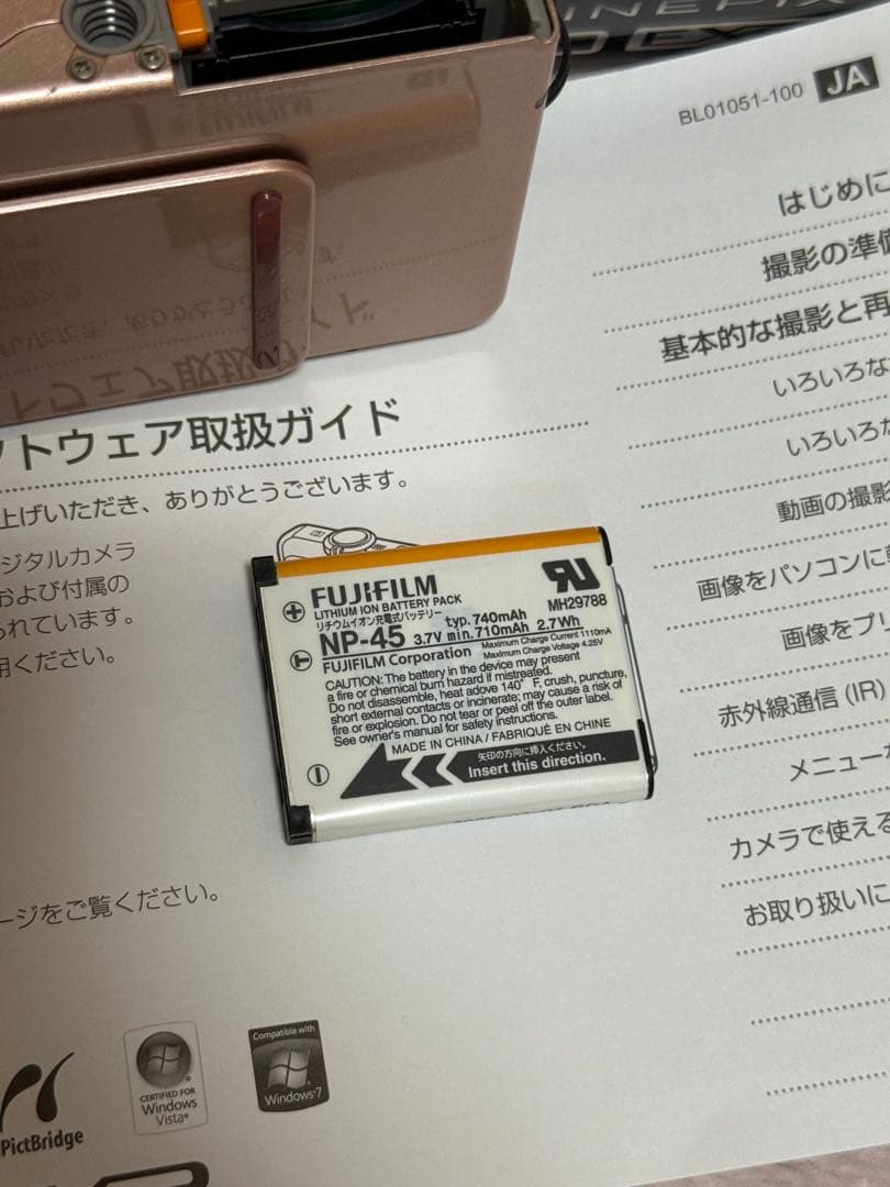 【動作確認済】 FUJIFILM FINEPIX Z800 EXR ピンク 箱付