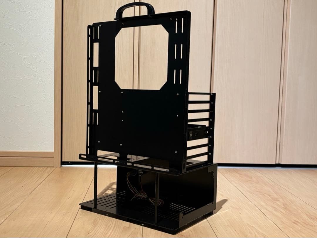 長尾製作所 オープンフレームver.ATX SS-NFRAME-ATX 組立済み