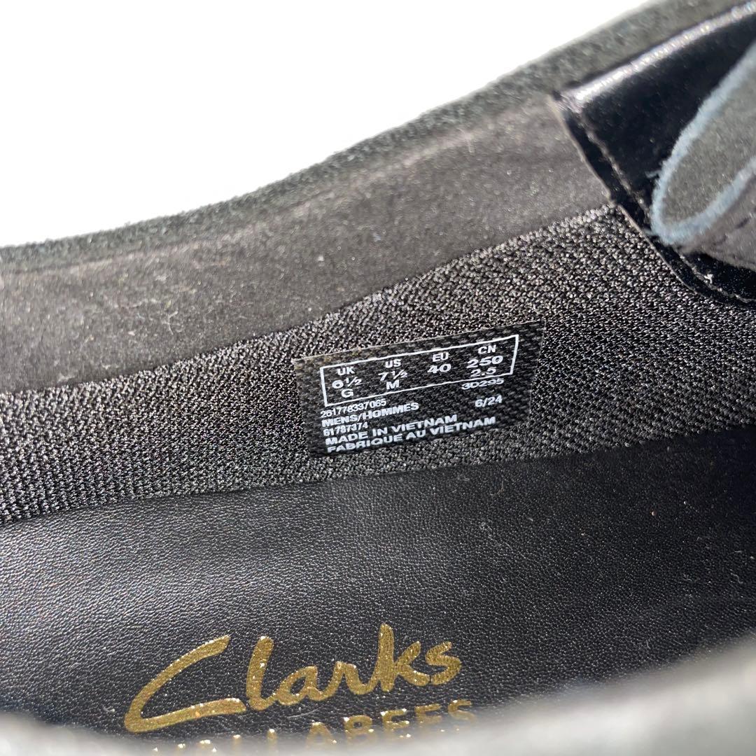 ぐ*ち様 Clarks ワラビー エヴォウォータープルーフ　（ブラックスエード）
