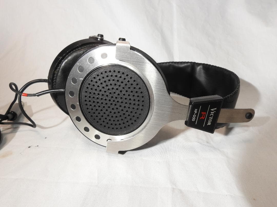 victor　ダイナフラットヘッドフォン　hp-d50