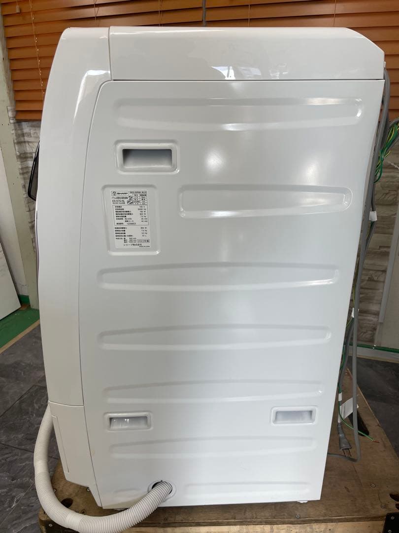 シャープ ドラム式洗濯乾燥機 7.0㎏ ES-S7G-NL