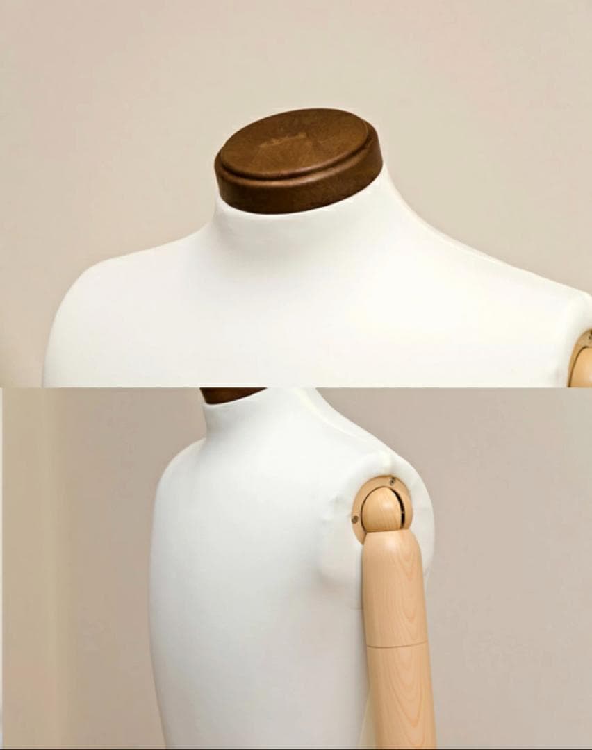 【送料無料】アーム付きトルソー 男性用 男性型 マネキン