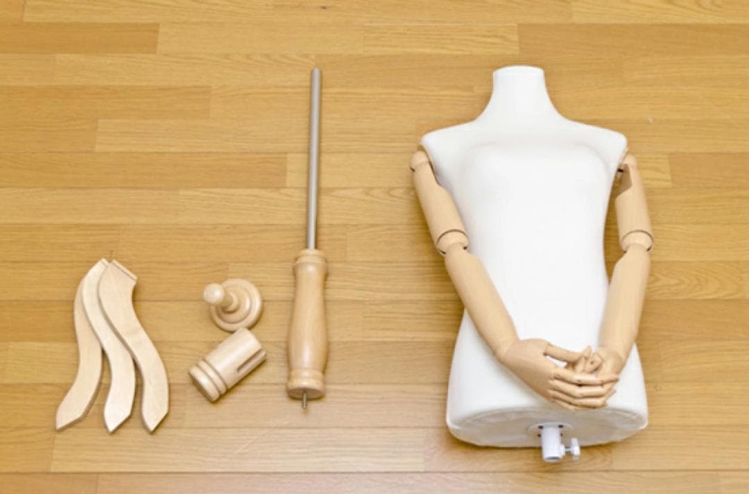 【送料無料】アーム付きトルソー 男性用 男性型 マネキン