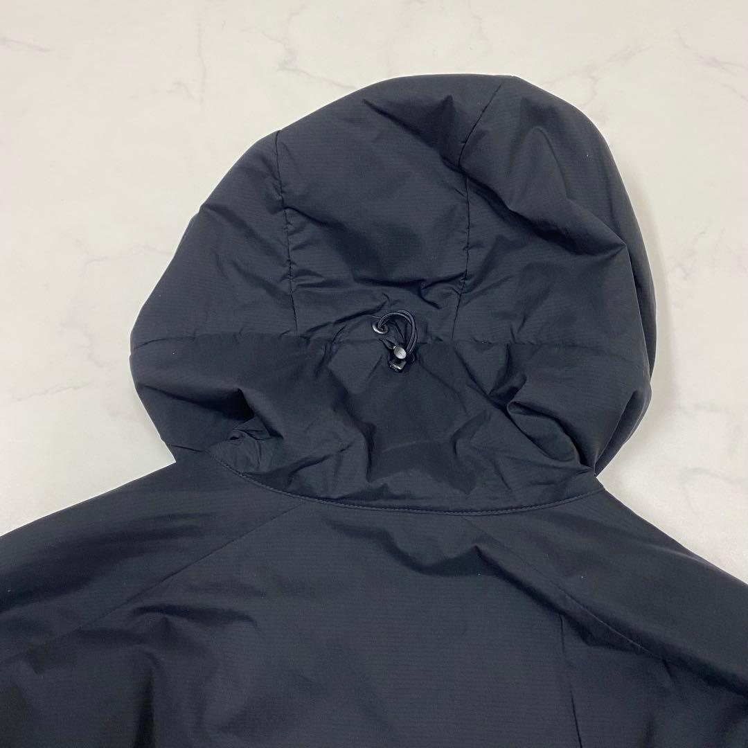 美品★ARC'TERYX Atom Hoody ナイロンジャケット 黒 XS