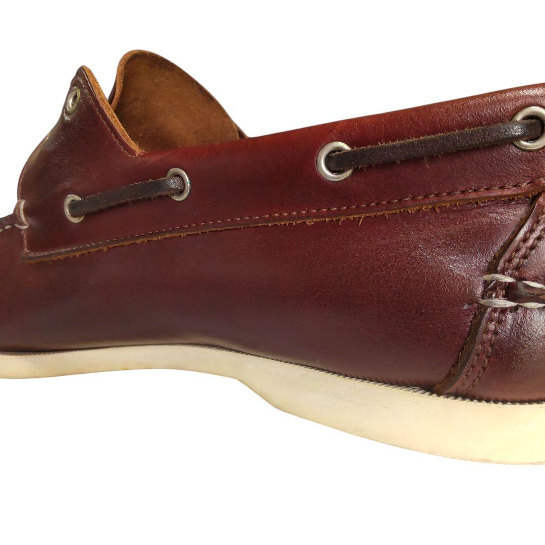 Atlantic Works×BEAMS Moccasin deckshoes