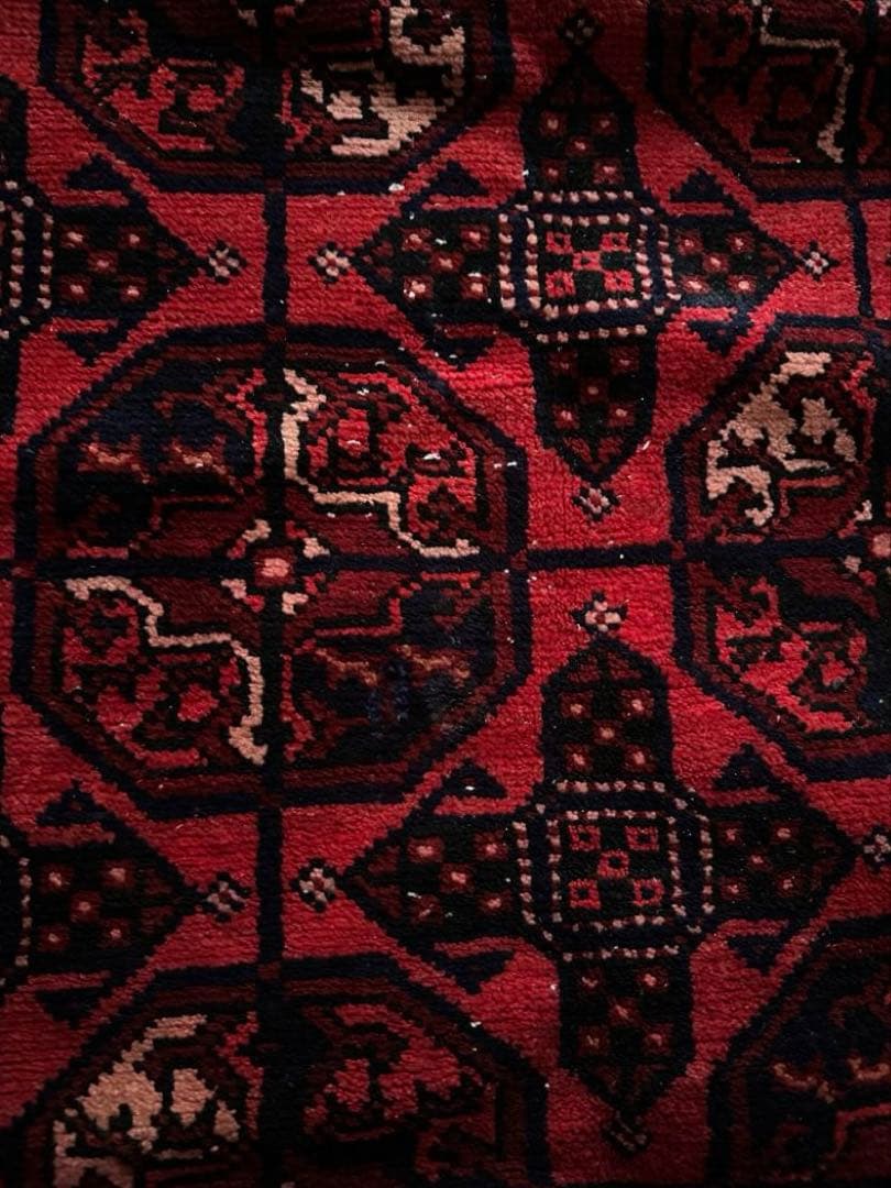 242×142 大判　ヴィンテージラグ　　トルクメンラグ