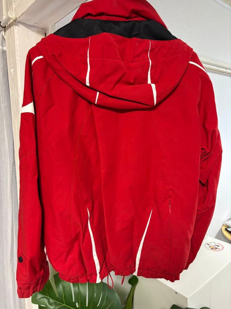 phenix 赤 スキーウェア フード付き