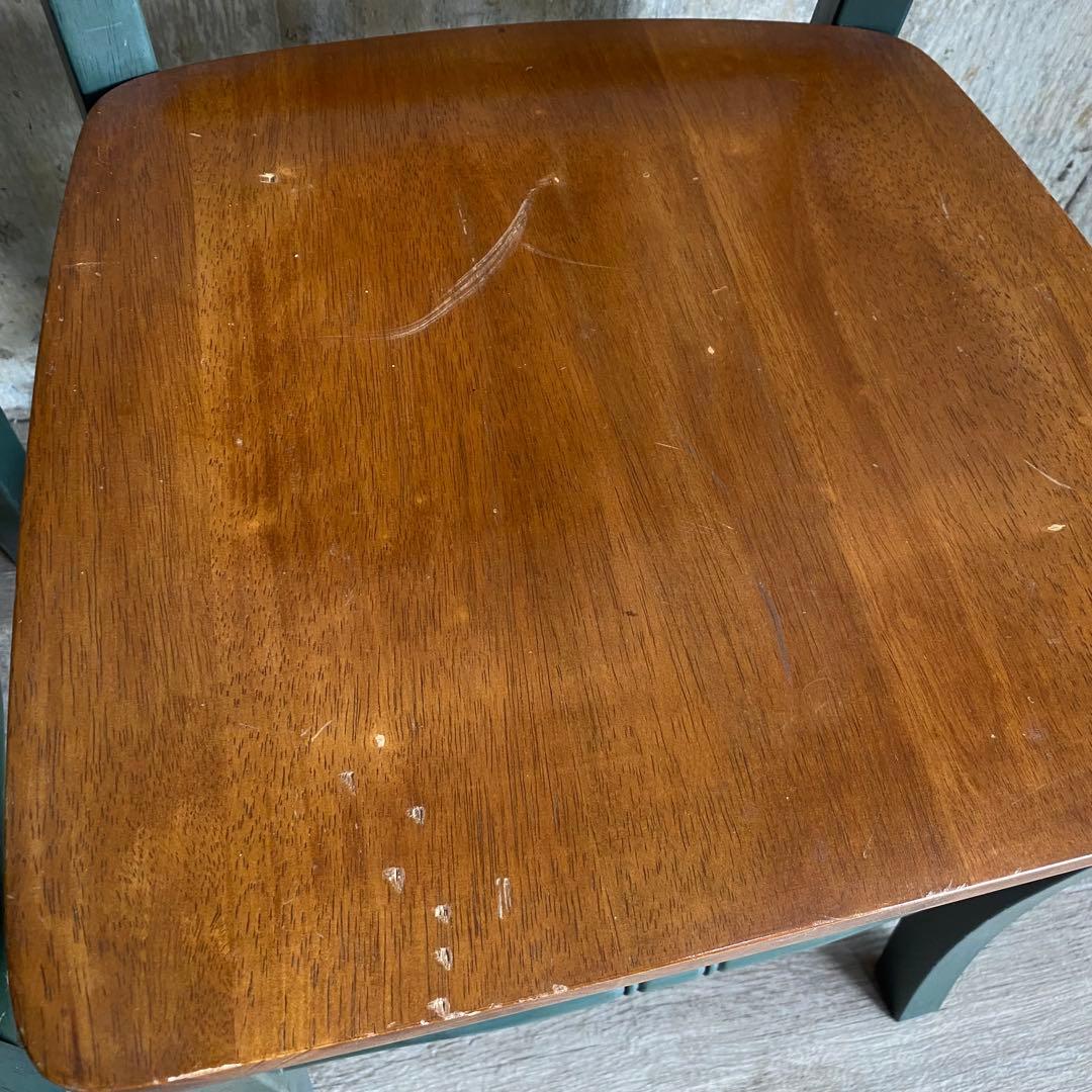 カントリースタイル　ダイニングテーブルセット　チェア　シャビー　レトロ