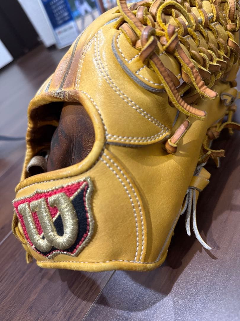 Wilson 硬式グローブ イエロー はとむねさん専用✨