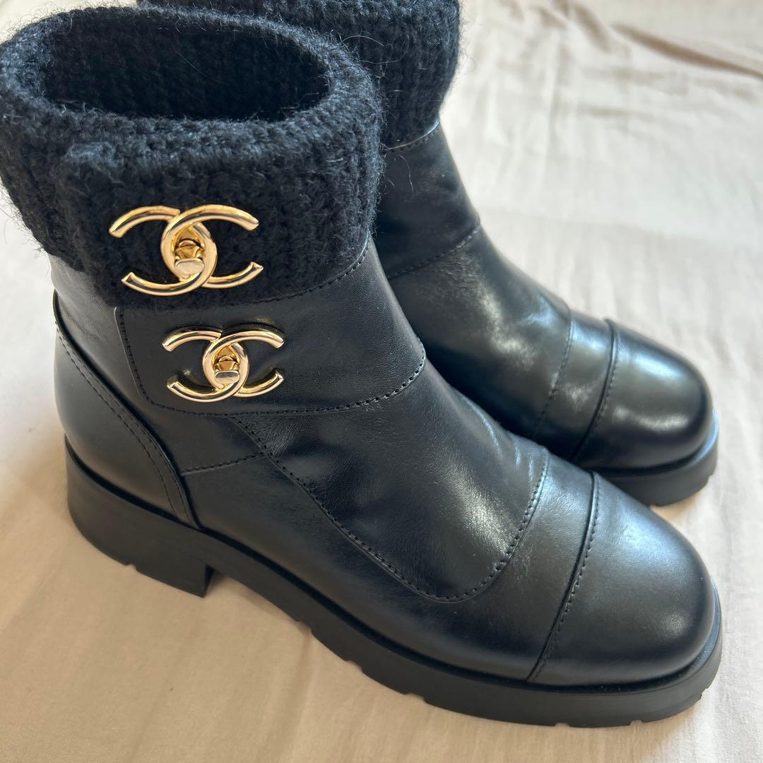 定価３４万　可愛いシャネルブーツ♡
