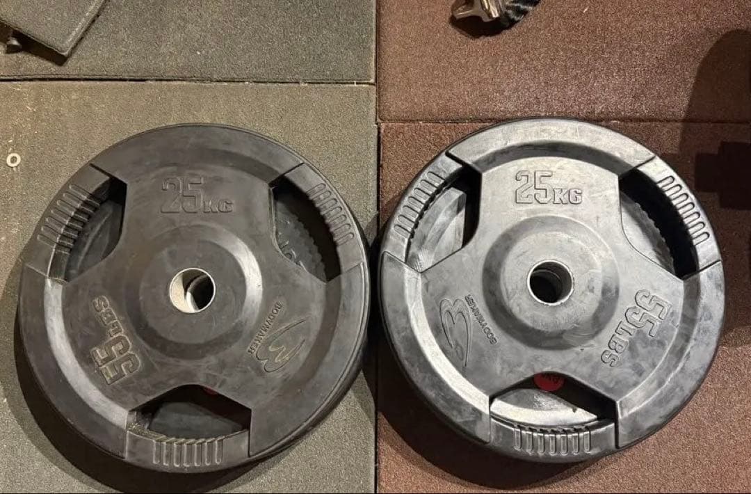 25kg オリンピックプレート　2枚セット