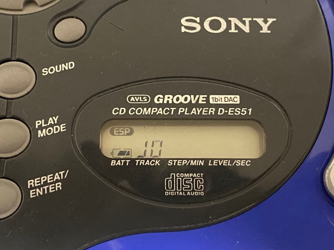ポータブルプレーヤー SONY Sports Discman D-ES51