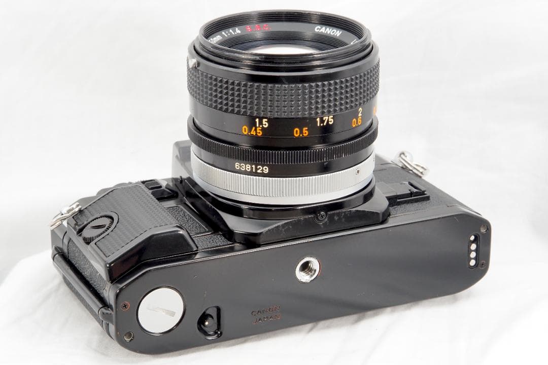 Canon A-1 FD 50mm f/1.4 S.S.C. 分解整備済 保証付