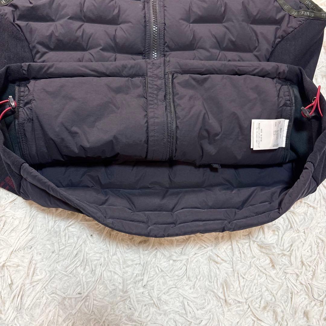 ブリーフィング　ダウンベスト　ブラック