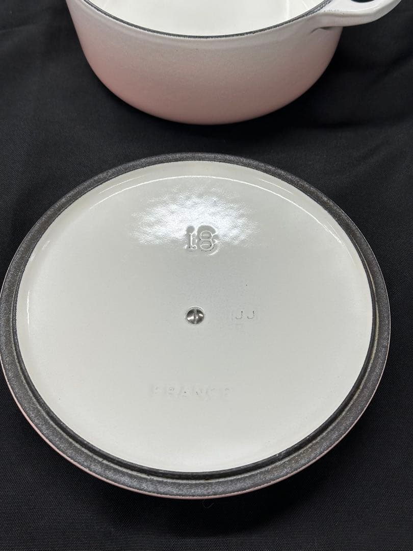 【USED美品】Le Creuset ココットロンド　ピンク　18cm