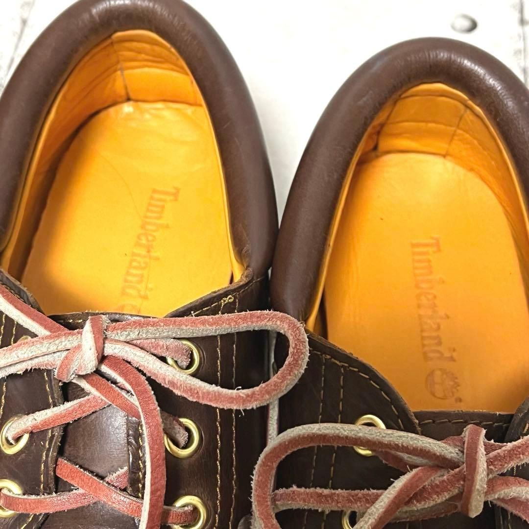 【 ティンバーランド】3eye クラシックラグデッキシューズ♡ブラウン25.5