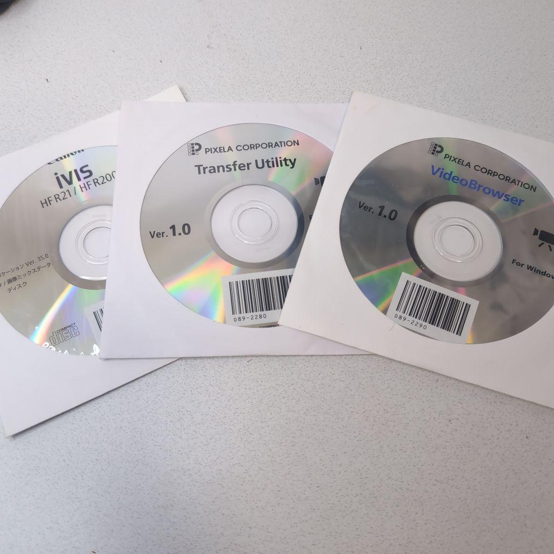 Canon iVIS HF R21 ビデオカメラ　ブラック　動作OK