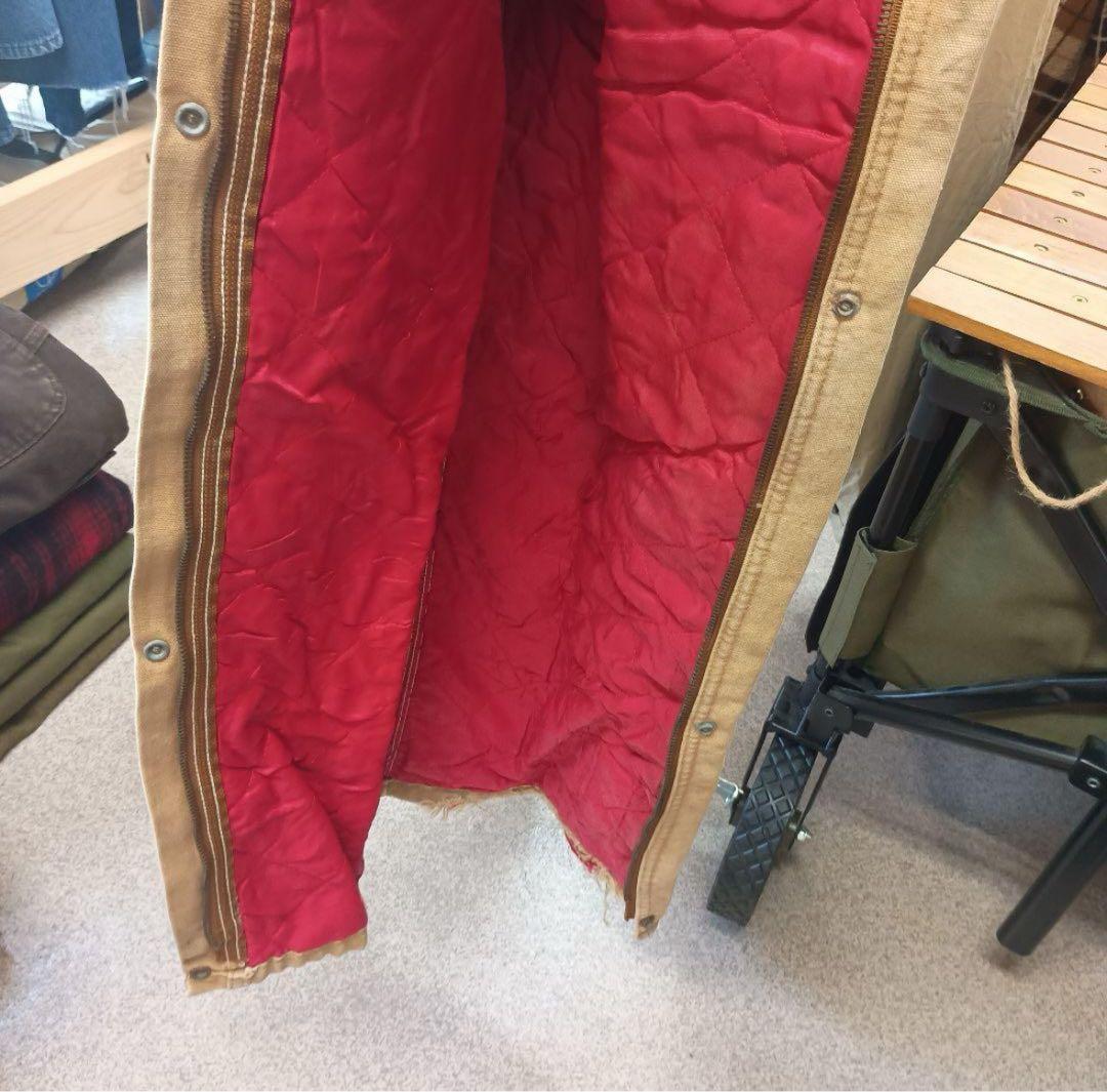 80'sUSAビンテージカーハート中綿ダック地オールインワンつなぎ100周年46