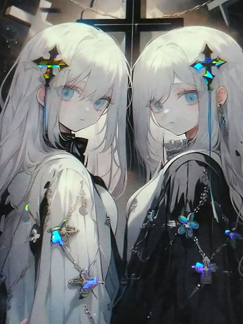 残量確認中✩廃盤品✩J1137＃魑魅(贝壳光)切り売り海外人物女の子AIマステ