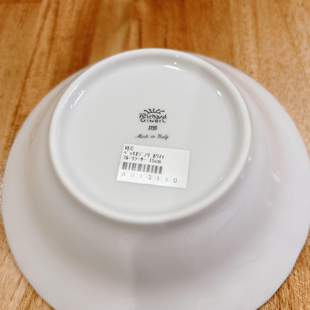 【新品】6枚セット リチャードジノリ ベッキオジノリ26cm 20ソーサー