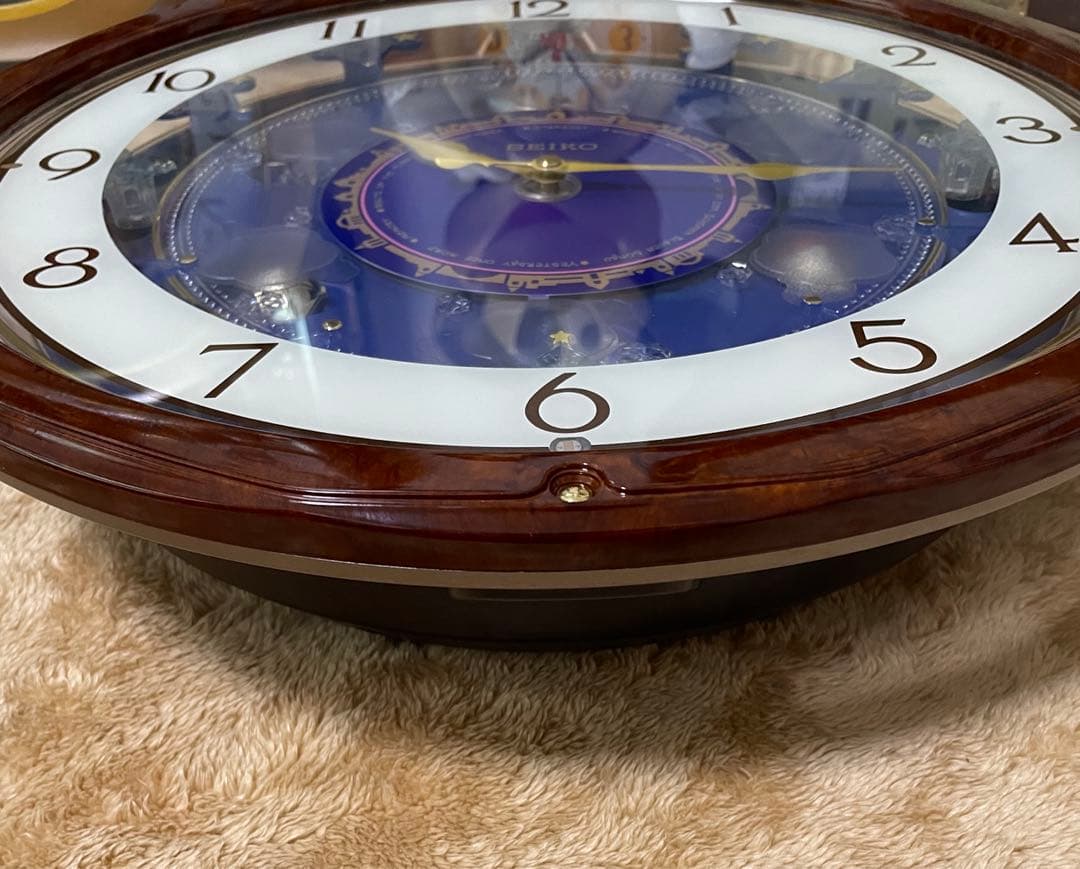 【超美品⭐︎完動品】　ファンタジア　からくり時計　RE548B 動作確認済み