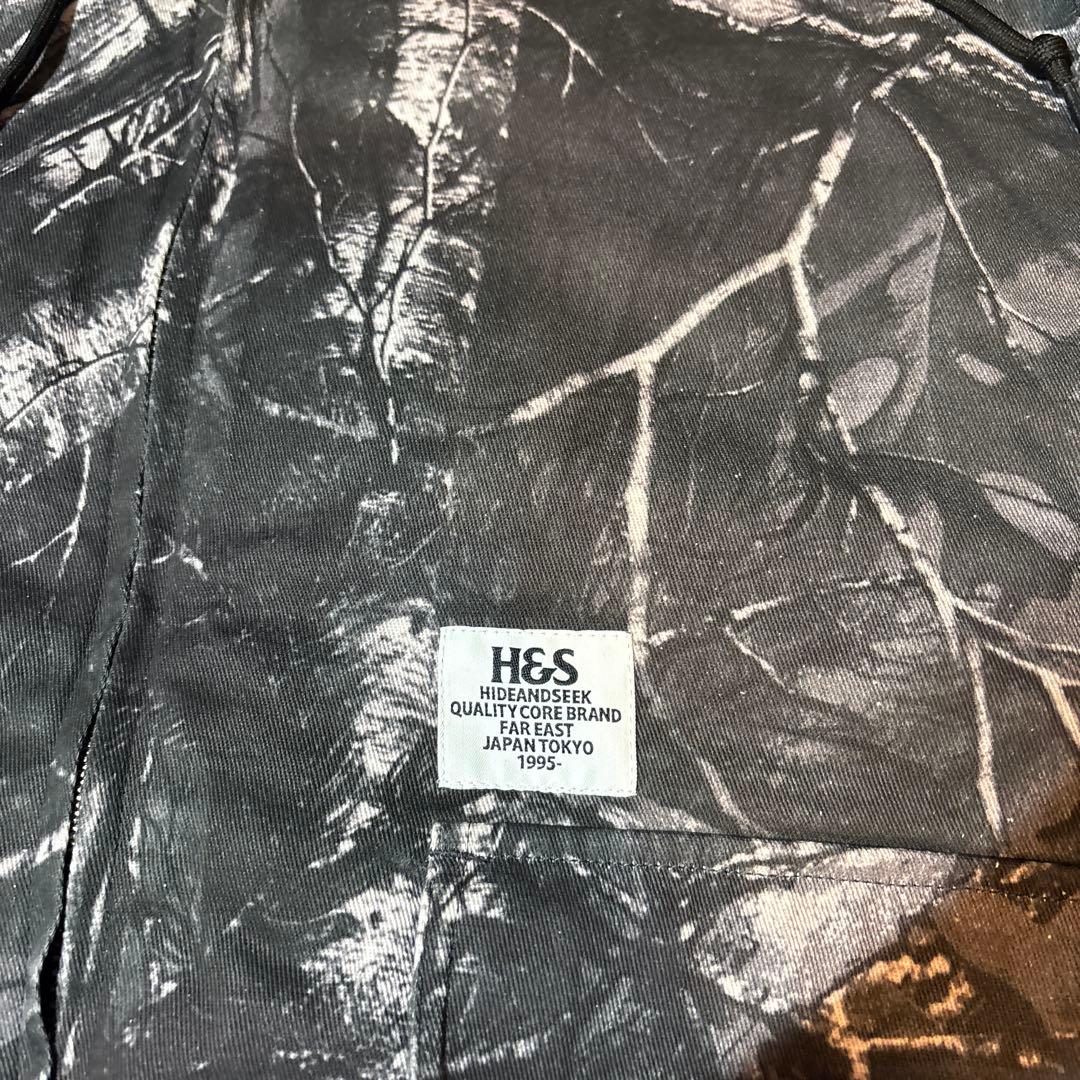 hide and seek Camo 迷彩 Jacket ジャケット