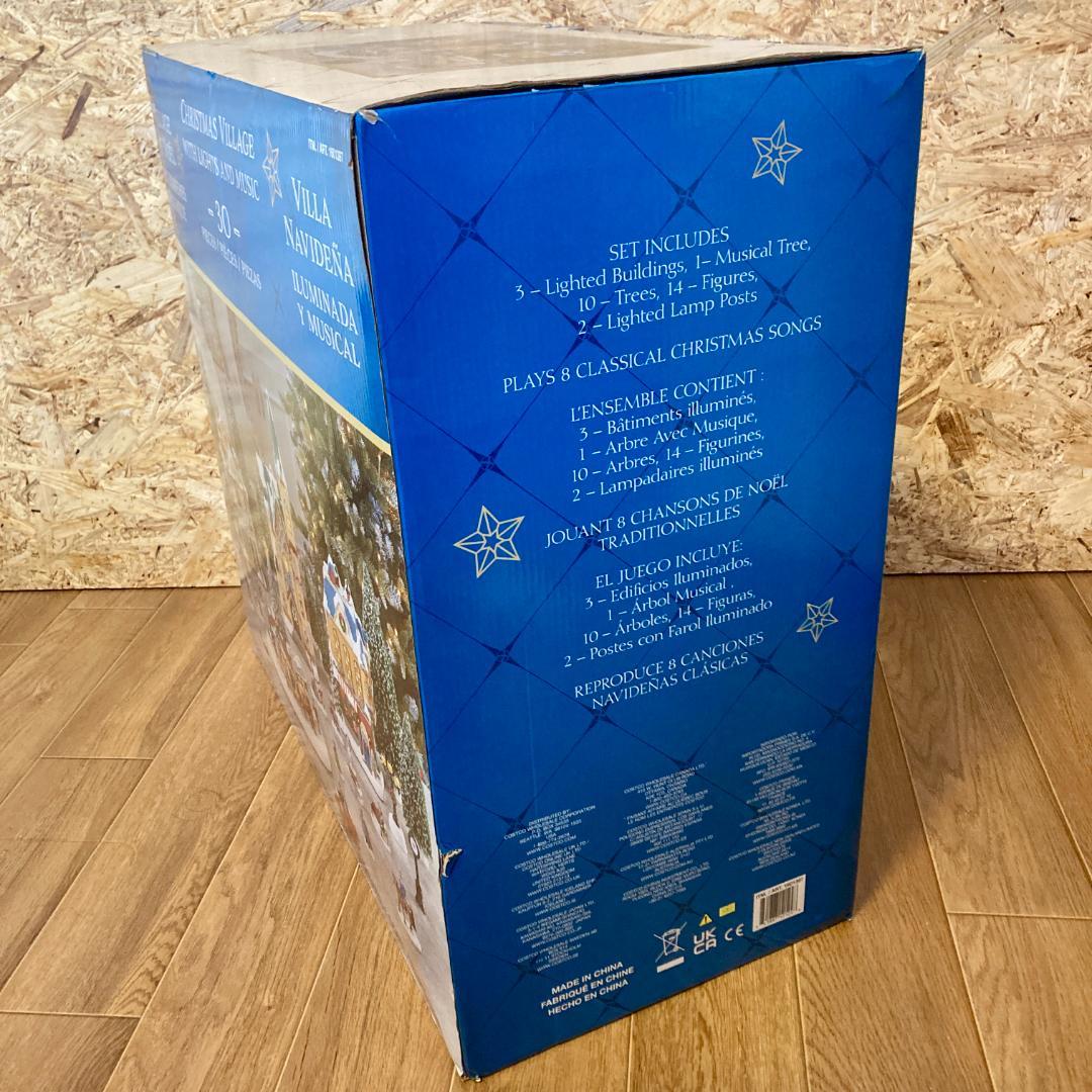 COSTCOクリスマスビレッジ 30ピースセット　訳アリ特価　よいクリスマスを！