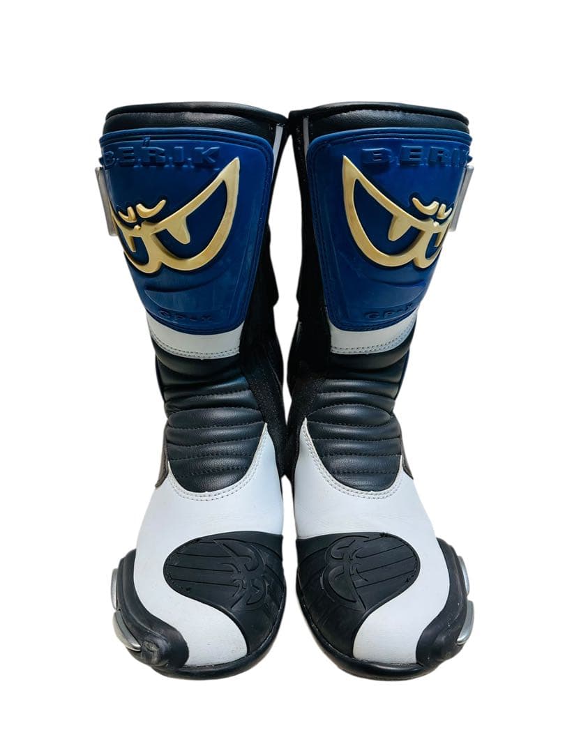 おまけあり！人気！美品！BERIK バイクブーツ 44 27.5㎝ 手袋