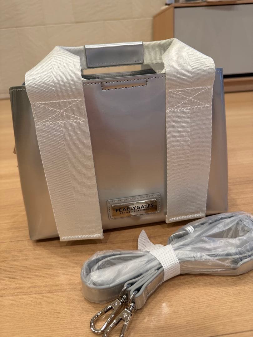 Pearly Gates ゴルフバッグ シルバー