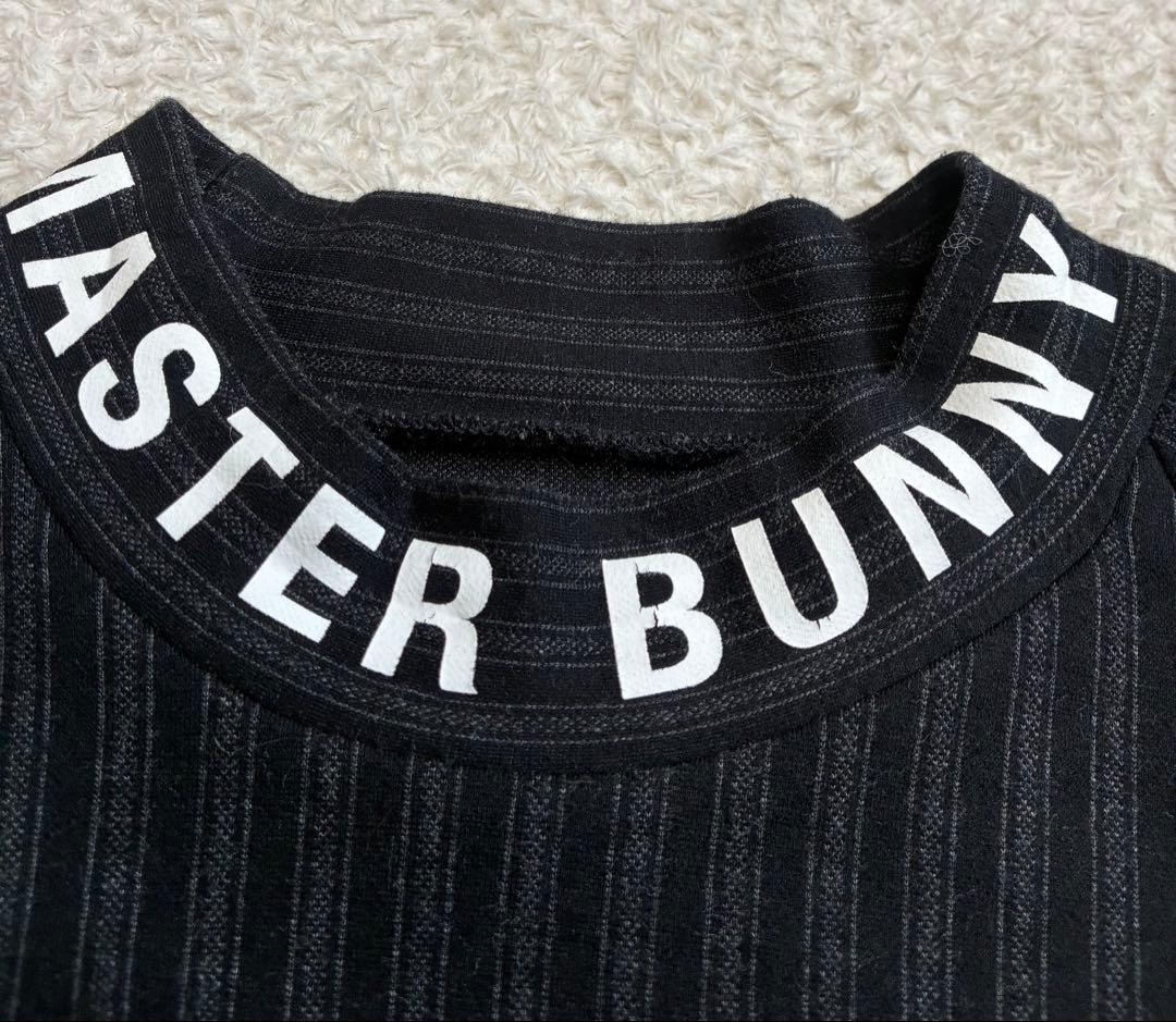 マスターバニーエディション ハイネックシャツ ネックロゴ柄 サイズ6